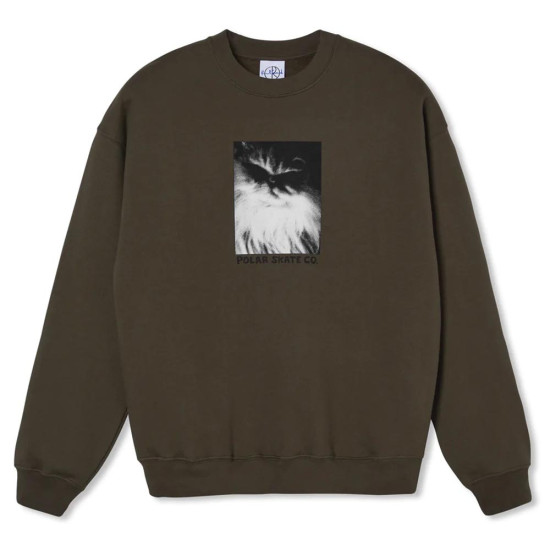 Polar Skate Co. Ανδρικό φούτερ Fifi Crewneck (Brown)